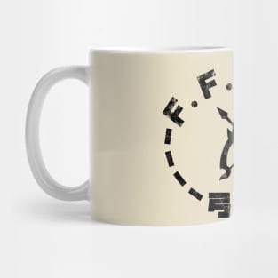 Final Fantasy XIV Archer Icon Kanji Mug